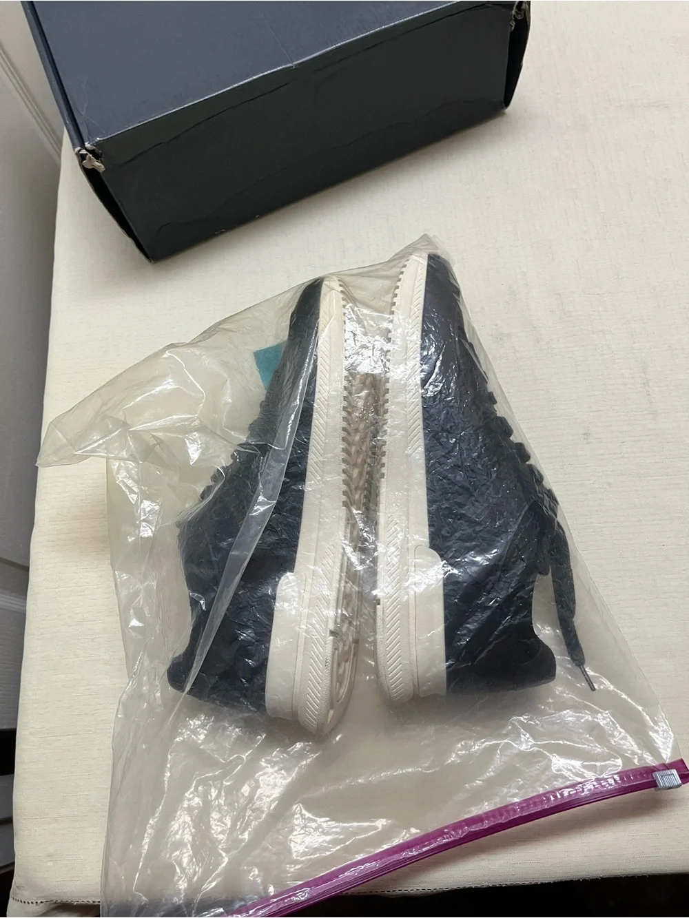 NWOT Everlane F13 M11 unisex The Trainer black leather sneaker